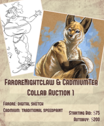 Farore x Cadmiumtea Collab Auction! Speedpaint Edition!