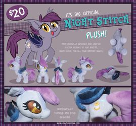 Night Stitch Plush Toy