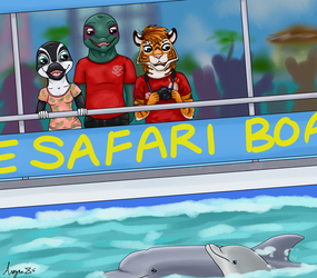 Dolphin Boat Ride