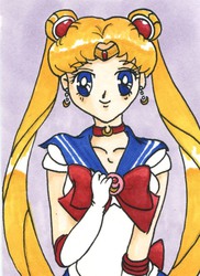 Supernova 2014 ACEO - Sailor Moon