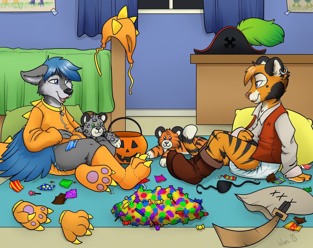 Trick or Treat Aftermath - Wen