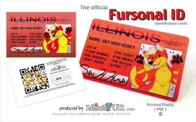 Sky High Husky Fursonal ID - IdentiFUR