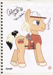 Autographed Handy Hooves pic by Ashleigh Ball