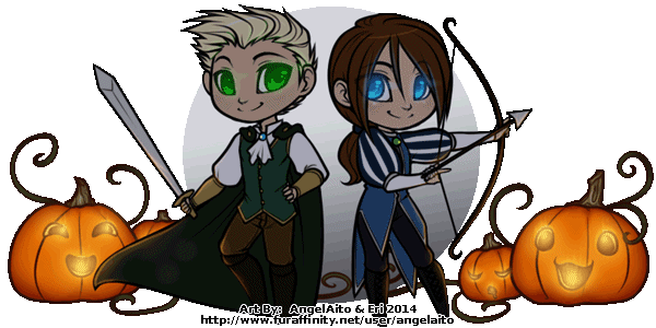 Halloween Animated Icon -  Thalassa & Ikari
