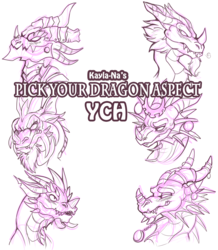 New YCH - Pick Your Dragon Aspect!