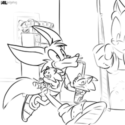 Jericho Sees a Sonic COMMISSION