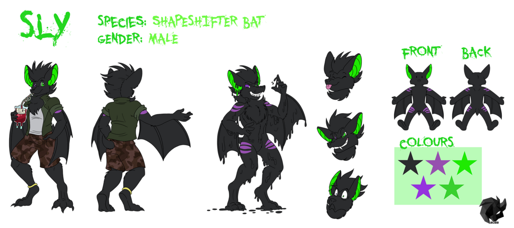 Sly Reference Sheet