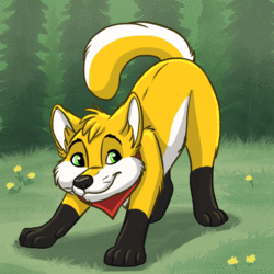 Foxy Tail Wag
