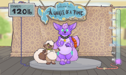 A Whale of a Time: Weight Gain Drive! (Update 0) - Art by Fluffs