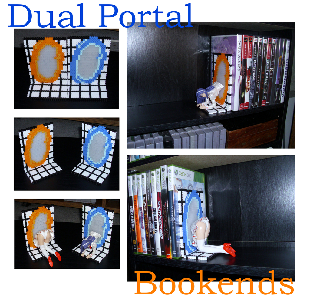 Dual Portal Bookends
