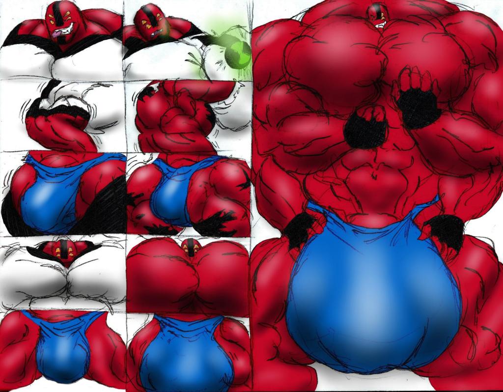 Sketch comic made by \*muk100 in Furaffinity and Deviantart Colored by me.