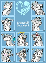 Excelon5 Stickers