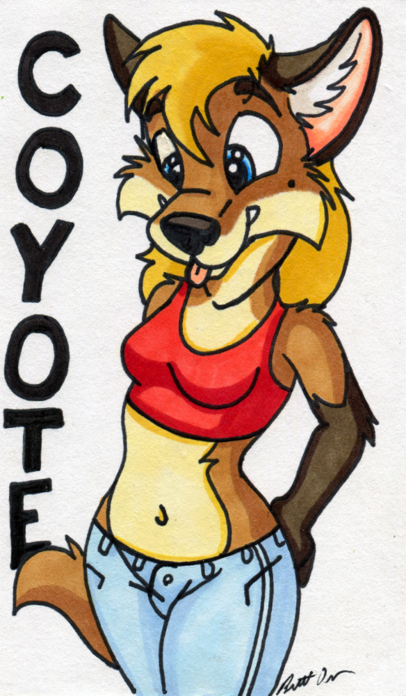 Most recent image: Coyote Card