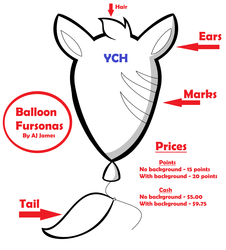 Balloon Fursonas Chart (commissions) 