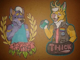FWA Badge Preorders - Deluxe Size 2/3