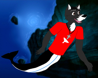 Red The Little Merwolf/Orca