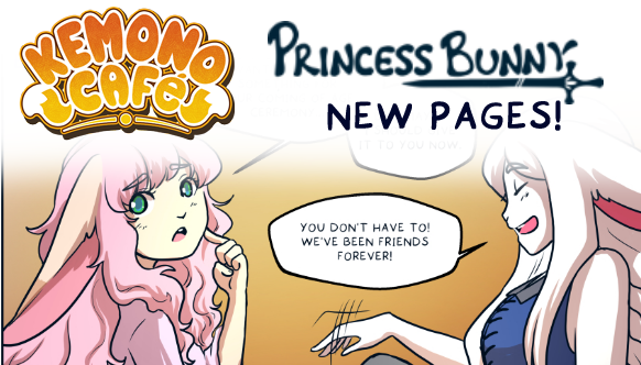 Princess Bunny Page 19 through 21 by TheBunBunArt