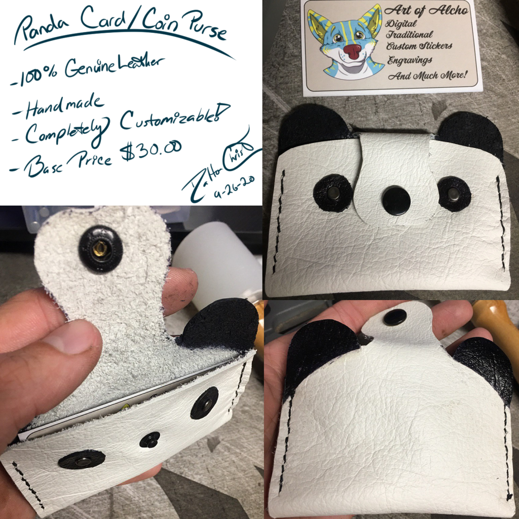 Panda Coin / Card Purse!