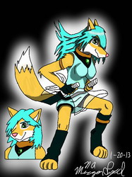 The Foxy Assassin (3DS Art)