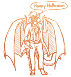Halloween sketch commission 1