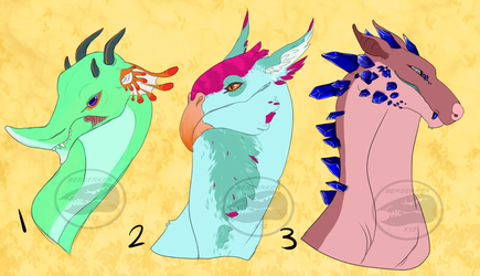 Adoptable Beast Busts [3/3 OPEN]