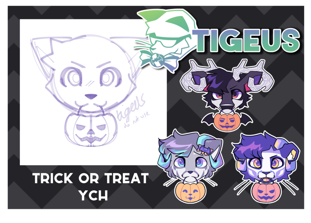 Trick or Treat YCH!