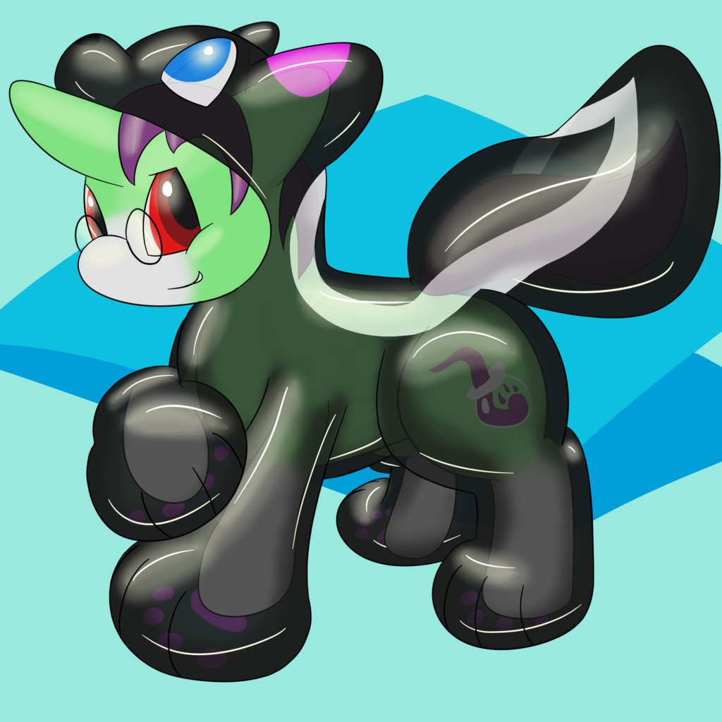 Pony in a Skunk Suit