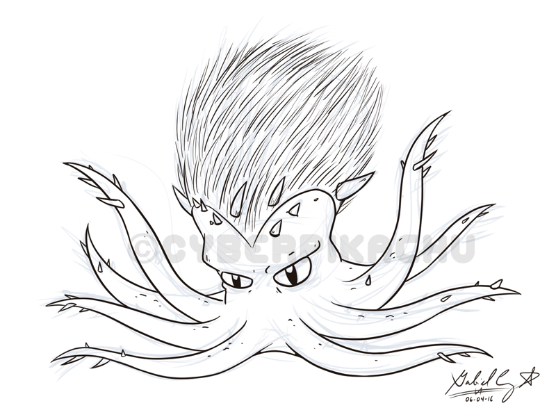 Random Doodle: Octopine