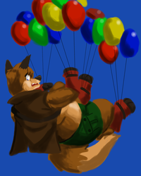 Balloons Fox