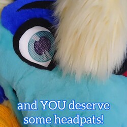 Wholesome Message, Headpats and a Boop! FOR YOU!
