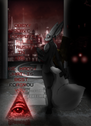 Welcome to the New World Order (Deus Ex fan art) Etheras version