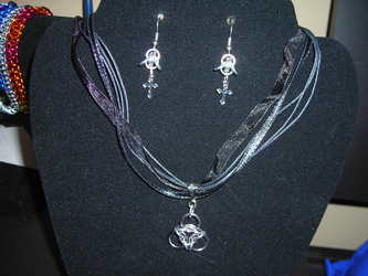 Necklace and Earrings for Sale