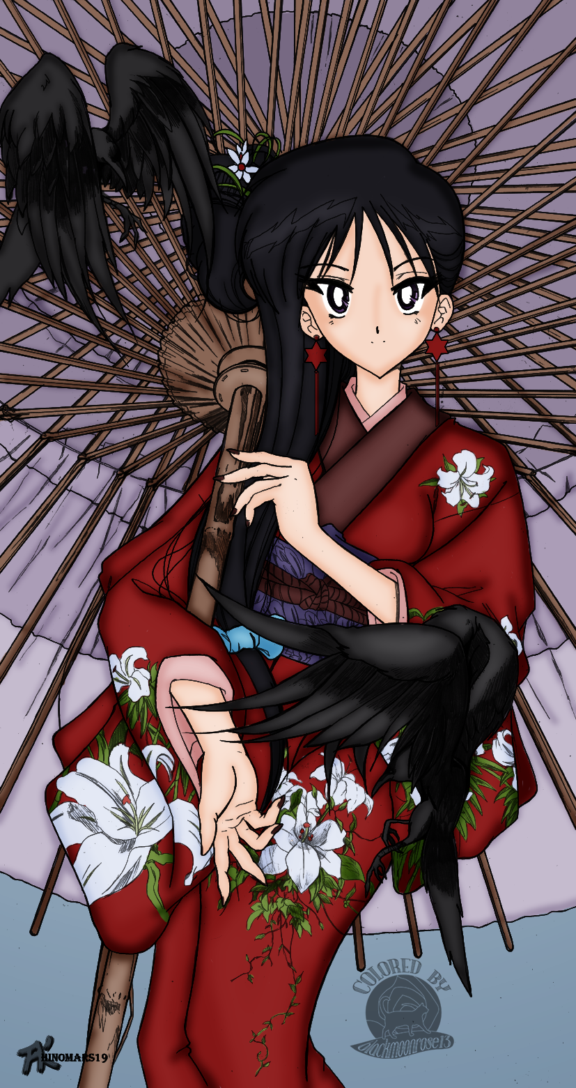 Rei Hino in a Kimono