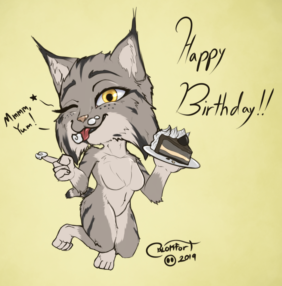 Chibi Birthday Lynx