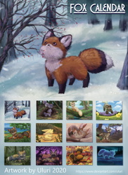 The Fox Calendar [and prints and more]