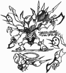 [Kaijin-Doodles] Venom-Chosen doodles