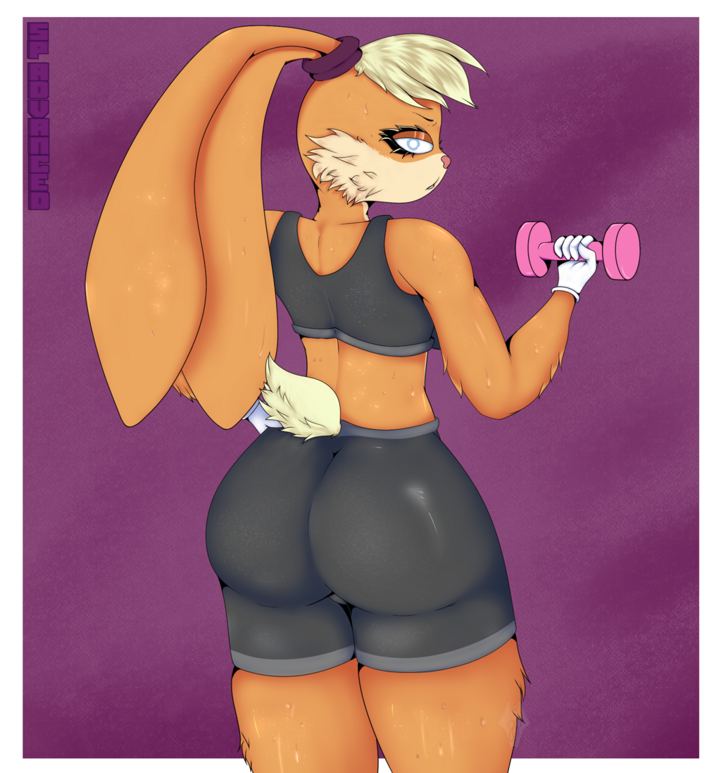 Lola bunny workout