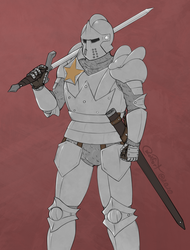 Armored Knight [Comm]