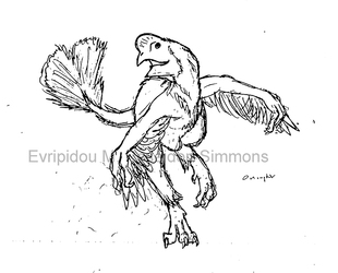 Oviraptor sketch
