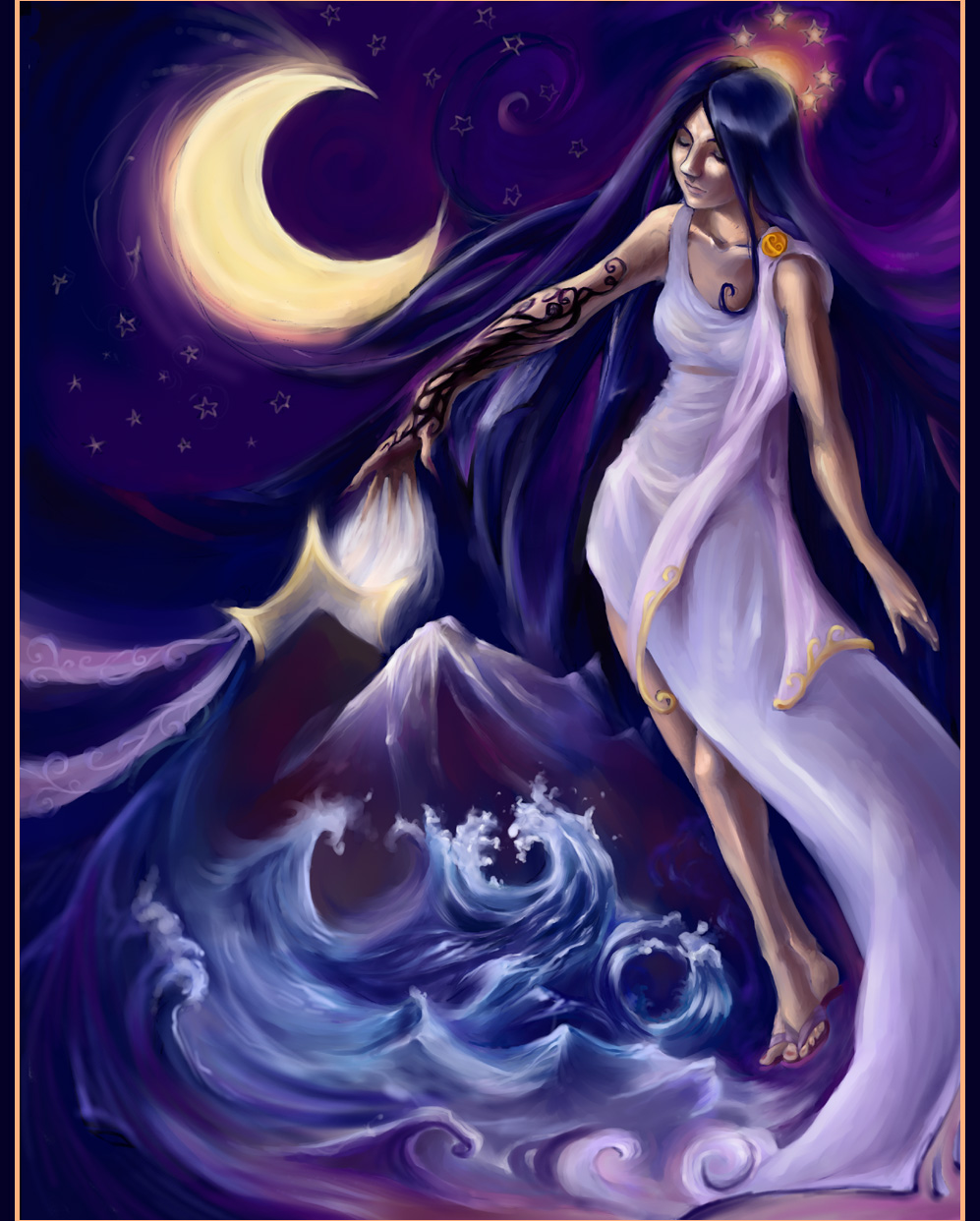 moon goddess.