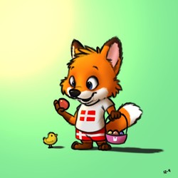 Easter foxy