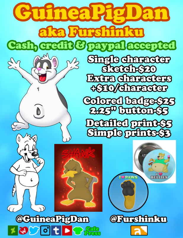 Yet another commission sheet (2019)
