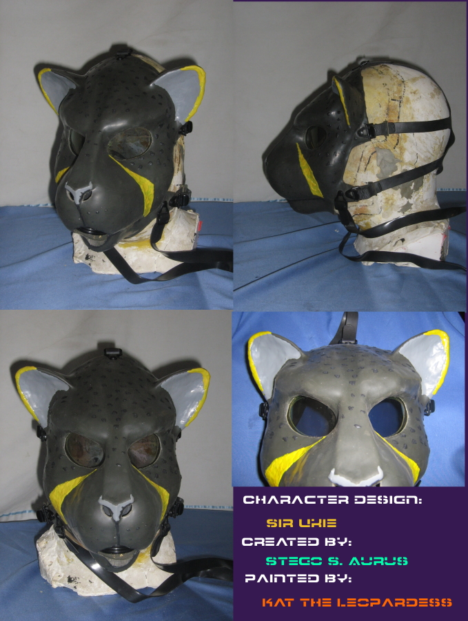 Painted Gas Mask: Sir Ukie