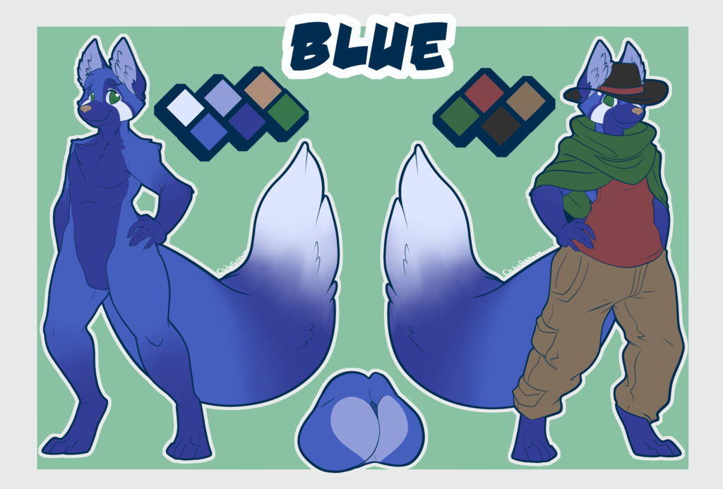 Blue Reference sheet