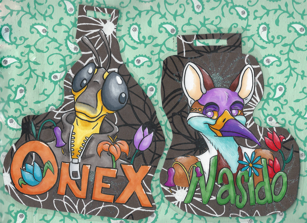 Couple Badge by Coyote-Feathers
