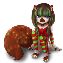 All I Want For Christmas (Chibi Comm)