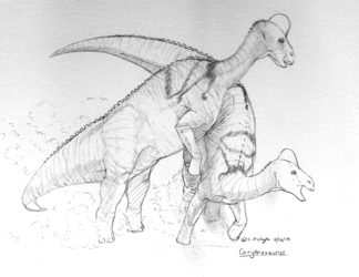 Dinovember - 15 - Corythosaurus