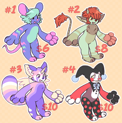 $6 ~ $10 adopts ! [OPEN]
