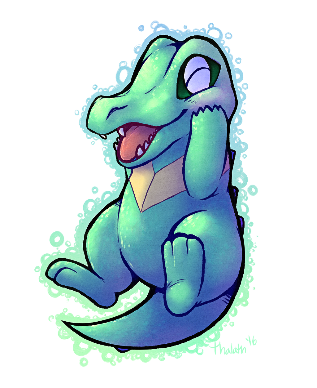 Most recent image: 158 - Shiny Totodile