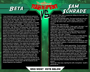 Tournament Match 30:  Beta vs Sam